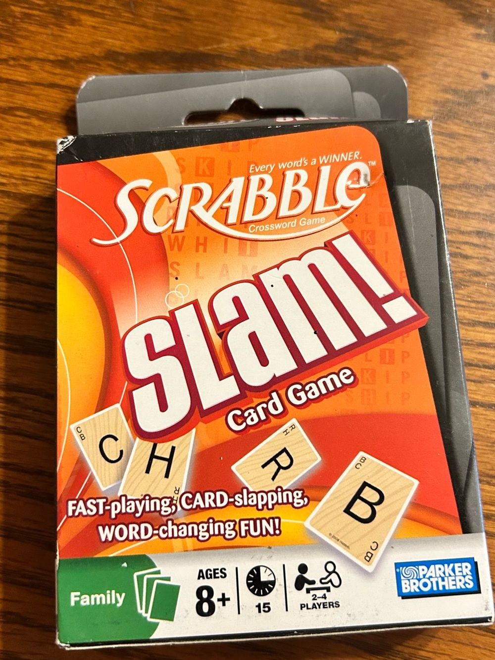 Hasbro Scrabble Slam! Card Game - Orange